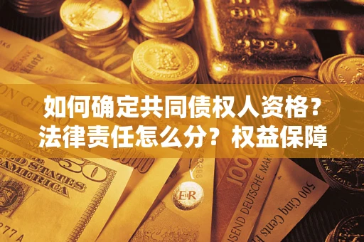 北京如何确定共同债权人资格？法律责任怎么分？权益保障技巧揭秘！