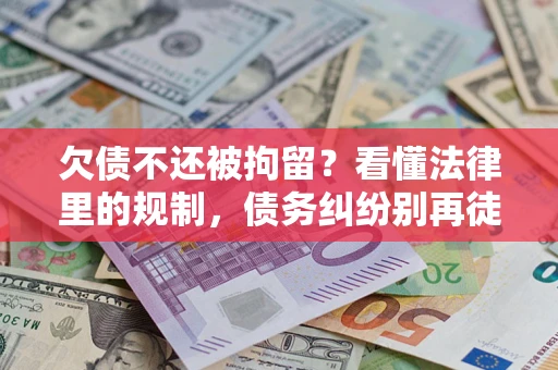 北京欠债不还被拘留？看懂法律里的规制，债务纠纷别再徒劳奔波