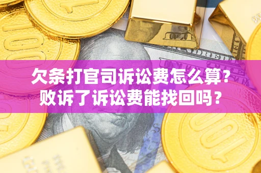 北京欠条打官司诉讼费怎么算？败诉了诉讼费能找回吗？