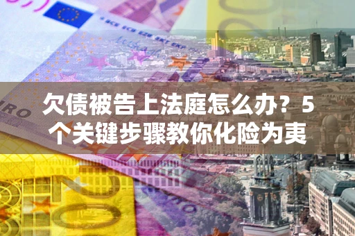 北京欠债被告上法庭怎么办？5个关键步骤教你化险为夷