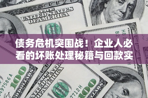 北京债务危机突围战！企业人必看的坏账处理秘籍与回款实战指南